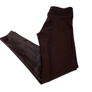 Koral Leggings Womens XS Brown Lustrous Shine Made in‎ USA Festival Dance
